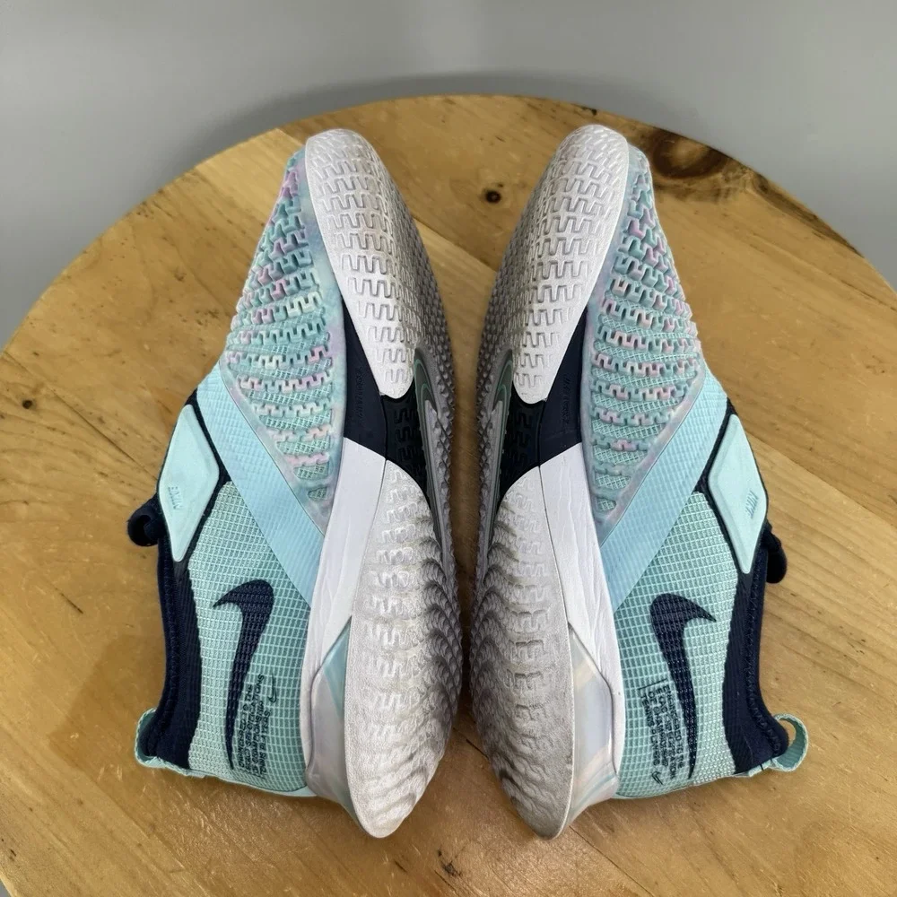 Nike Court React Vapor NXT Womens‎ Size 7.5 Tennis Shoes Athletic Glacier Blue
